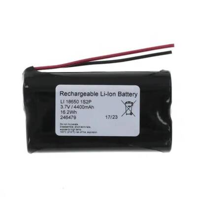 3.7v 4400mAH Li-ion PCBli 2x18650 Şarjlı Pil - 1