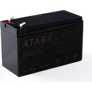 ATABA AT1270 12V 7A KURU TIP AKÜ - 1