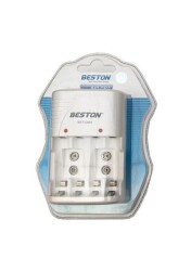 Beston BST-C802 Pil Şarj Cihazı Üçlü 9v/aa/aaa Ni-mh Ni-cd - 1