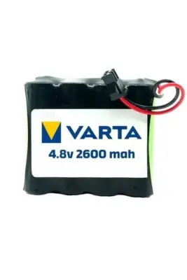 Cheetah Uzaktan Kumandalı Uyumlu 4.8V 2600MAH Varta Oyuncak Araba Bataryası Siyah Soket - 1