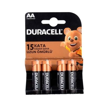 DURACELL ALKALİN KALEM PİL (AA) 4'LÜ - 1