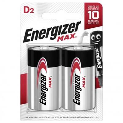 Energizer LR20 D boy Büyük Boy Alkaline Pil - 1