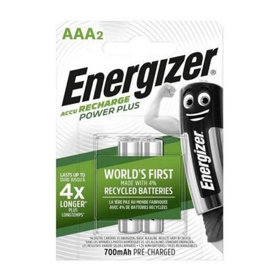 Energizer Power Plus Şarj Edilebilir 700 Mah Aaa İnce Kalem Pil 2'li - 1