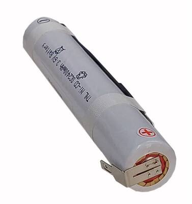 Fakir MRC36 3.6v 2400mAH 3lü Pabuç Girişli Şarjlı Süpürge Pili - 1