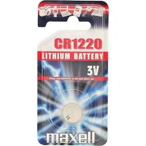 Maxell CR1220 3 Volt Lityum Düğme Pil - 1