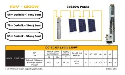 Mexxsun DC Pompa 1.6Hp / 1300W / 110V (4DC6-112-110-1300) - 3