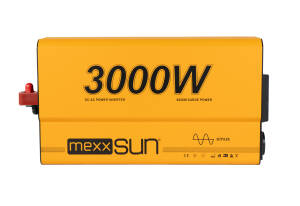 Mexxsun 12 Volt 3000 Watt Tam Sinüs İnverter - 1