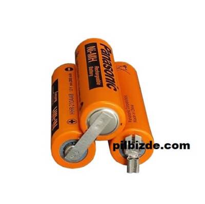 Moser Traş Makinesi için Panasonic 3.6v 2100mAH HHR-210AAB Pilli Şarjlı Pil - 1