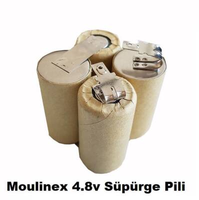 Moulinex 4.8v Şarjlı Süpürge Uyumlu Naccon 4.8v 2400mAh Şarjlı TNL Süpürge Pili - 1