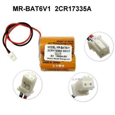 MR-BAT6V1 2CR17335A 6V 1650mAH Lityum CNC PLC Pili - 1