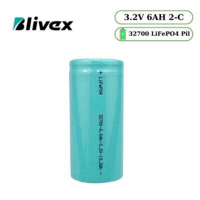 ORTEC LİTHİUM BLIVEX 32700 6AH 2C PİL - 1