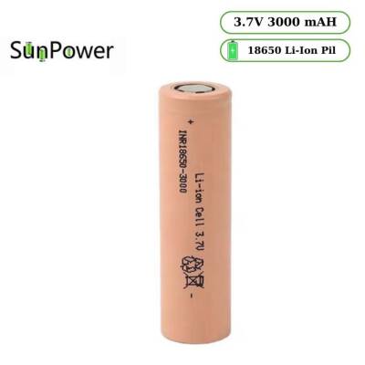 ORTEC LİTHİUM SUNPOWER 18650 3000 MAH 10C - 1