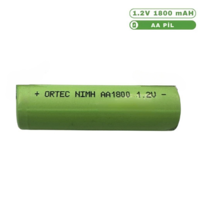 ORTEC NIMH AA 1800 MAH 1.2V - 1