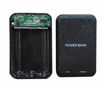 Powerbank 3lü Pilsiz Devreli Boş Plastik Kutu - 1