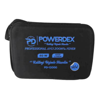 Powerdex PD-12000 Profesyonel Şarjlı El Feneri 40 Watt - 4