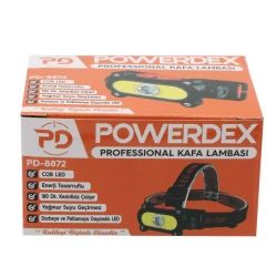 Powerdex PD-8872 Şarjlı Kafa Lambası (Yağmur suyu geçirmez) - 4