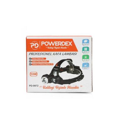 Powerdex PD-9972 10W Profesyonel Şarjlı Kafa Lambası - 4