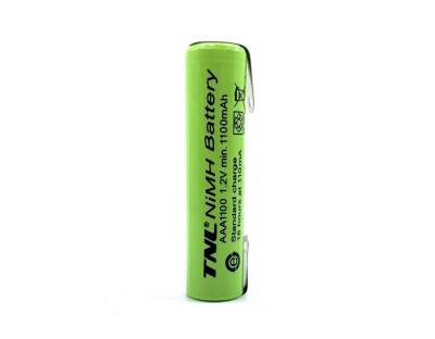 TNL 1100mAH AAA Ni-MH İnce Başlıksız Puntalı Pil - 1