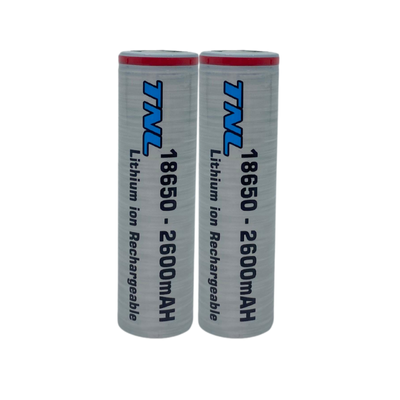 TNL 18650 2600mAH 2'li 3C 3.7 Li-ion Başlıksız Şarj Edilebilir Pil - 1