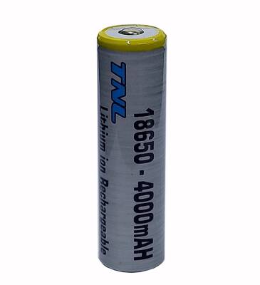 TNL 18650 3.7v 4000mAH Li-ion Başlıklı Ledli Fener Pili - 1