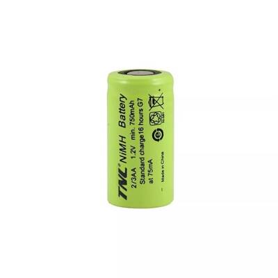 TNL 2/3AA 75AAH 750mah 1.2V Nİ-MH Şarj Edilebilir Pil - 1