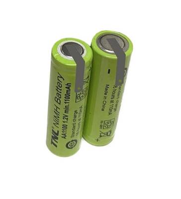 TNL 2.4v 1100mAh AA Traş Makinesi için Şarjlı Kalem Pil - 1