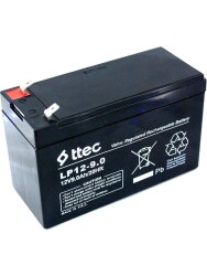 Ttec 12 Volt 9 Amper Bakımsız Kuru Akü Ups Aküsü Kesintisiz Güç Kaynağı Aküsü - 1