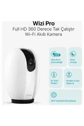 Ttec Wizi Pro Full HD 3MP Çif Yönlü Görüşmeli 360 Derece Tak Çalıştır Wi-Fi Akıllı Kamera - 2