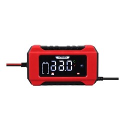 UCOMEN 12V 6A Akıllı Akü Şarj Cihazı Otomatik LCD Ekran (UC-C120501B) - 2