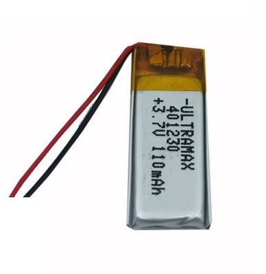 Ultramax 3.7v 110mah 401230 Li-po Lithium Polymer Batarya Pil - 1