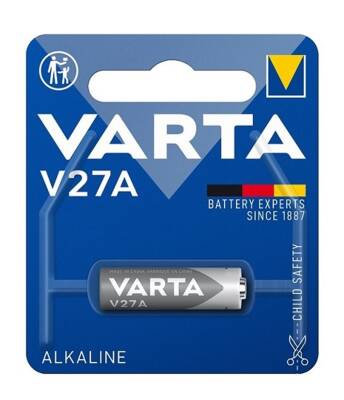 Varta 27A 12V V27A Araba Uzaktan Kumanda Pili - 1