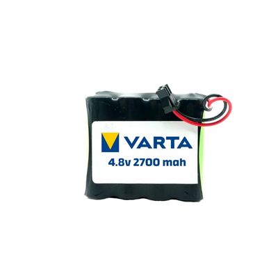 Varta 4.8v 2700mAh Siyah Soketli Ni-Mh Oyuncak Araba Pili - 1