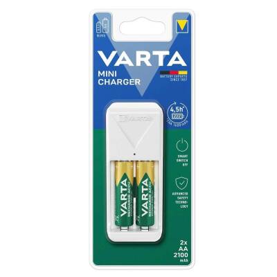  Varta 57656 Mini Şarj Cihazı AA 2x2100mah Pilli - 1