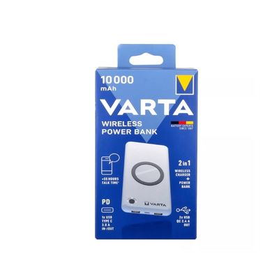 Varta 57913 Wireless Powerbank 10000 mAh - 1