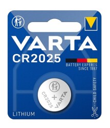 Varta CR2025 3V Lityum Para Pil Tekli Blister - 1