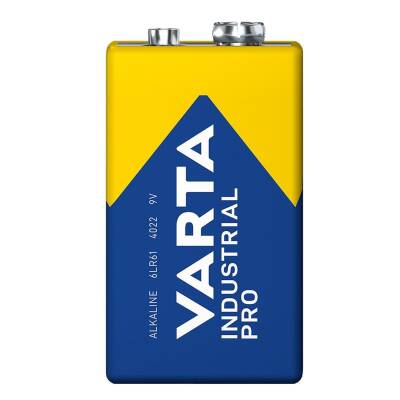 VARTA ENDÜSTRİYEL ALKALIN 9V PIL - 1