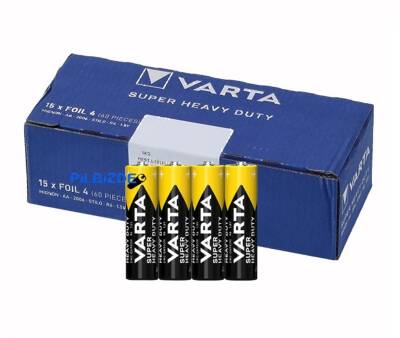 Varta Superlife Çinko Karbon AA Kalem Pil 60lı Kutu - 1